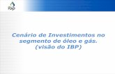 Cenário de Investimentos no segmento de óleo e gás. (visão ... · A ANP confirmou a autorização da 11ª Rodada pela Presidente Dilma ... oferta que tem implicações sobre o