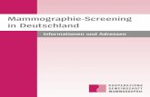 Mammographie-Screening in .Fragen und Antworten 1. Was bedeutet Mammographie-Screening? Das Mammographie-Screening
