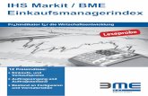 IHS Markit / BME Einkaufsmanagerindex · IHS Markit/BME Einkaufsmanager Index™ IHS Markit / BME Einkaufsmanager Index (EMI) Der IHS Markit / BME Einkaufsmanager Index ist ein bewährter