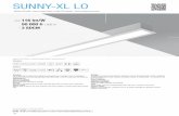 SUNNY-XL LO - dietal.com · dietal 117 profiled luminaires | luminaires profilÉs sunny-xl lo l2260 he/840 op l h l w h w l h w technical data | donnÉes techniques l w h sunny-xl