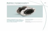 Metso Trellex Rubber Bellows Compensator Expansion Joints Trellex Rubber Bellows.pdf · Rubber compensators are used to eliminate vibrations, noise, compensate for misalignments and