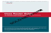 Guia Roteadores Cisco | Solo Network · For teleworkers, small offices, small to medium-sized businesses, and enterprise branch and head offices Cisco Router Guide Summer 2007 V.4