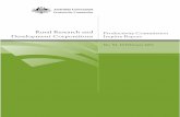 Preliminaries - Inquiry report - Rural Research and Development Corporations · 2017-05-05 · Rural Research and Development Corporations . ... • consider the effectiveness of