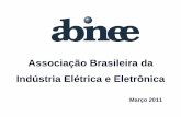 Associação Brasileira da Indústria Elétrica e Eletrônica · ABB EXXA Global Nexans FICAP Able Eletrônica Fairway Orbe Brasil Alwitra FC Solar Ormazabal BlueSol Finder Componentes
