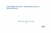 CA ARCserve® Backup para Windows ARCserve Backup r16-PTB... · Interrupção do suporte a sistemas operacionais Windows 2000 ... necessário instalar e licenciar o Agent for Open