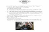 INSTALLATION PROCEDURE – Detroit Diesel DD15/DD13 · INSTALLATION PROCEDURE – Detroit Diesel DD15/DD13 CAUTIONARY NOTE: DO NOT FLUSH COOLING SYSTEM WITH WATER! 1. Obtain from