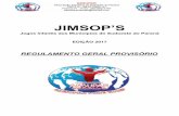 JIMSOP’Saesupar.com.br/envios/fa692c0b8e9cc3ebebbde452b58f6cea24... · 2017-07-21 · Estimular o desenvolvimento técnico esportivo das representações municipais da região ...
