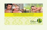 brochure bahrain - REBORN SPA SALON · Indulge, Relax & Rejuvenate at Reborn Spa, Salon & Slimming Wellness Centre Outer beauty begins with inner peace. Enjoy the ambience of tranquil