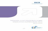 PESQUISA COM INDÚSTRIAS SOBRE SINDICATOS …arquivos.portaldaindustria.com.br/app/cni_estatistica_2/2015/11/20/... · informações sobre os resultados das negociações coletivas