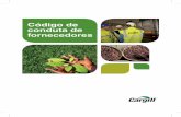 codigo de conduta portugues - cargill.com.br · Neste código, encontram-se os valores e princípios com os quais a Cargill tem um compromisso diário. Entendemos que agir de maneira