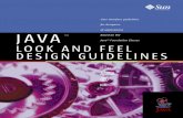Java Look and Feel Design Guidelines - Northeastern University · JAVA“ LOOK AND FEEL DESIGN GUIDELINES Sun Microsystems, Inc. Addison-Wesley An imprint of Addison Wesley Longman,
