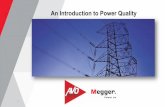 An Introduction to Power Quality - avotraining.com · 9 Voltage Dips (Sags) and Swells n A voltage dip or sag is a decrease in rms voltage less than 0.9 pu for a duration less than