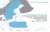 SCANDINAVIAN COMPANIES FROM THE BUSINESS SERVICES … · 1 scandinavian companies from the business services sector in poland honorary partners patronage content partner media patrons