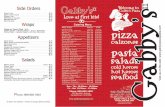 Gabby's Pizza Menu · Title: Gabby's Pizza Menu Author: Gabby's Pizza Subject: Gabby's Pizza Menu Created Date: 11/23/2010 2:51:24 AM