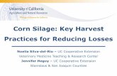 Corn Silage: Key Harvest Practices for Reducing Lossesalfalfa.ucdavis.edu/+symposium/2013/files/ppt/13WAS-11_Noelia_Corn... · Corn Silage: Key Harvest Practices for Reducing Losses