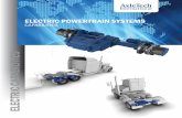 ELECTRIC POWERTRAIN SYSTEMS - AxleTech · PDF filedependable electric powertrain systems electric capabilities AxleTech powertrain systems offer integrated drivetrain components and