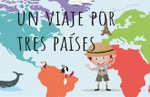 un viaje por tres países - sociales1gc.weebly.com · dibuja el mapa de colombia Ubica y escribe los países con los que limita Colombia ... Utiliza los símbolos en el mapa y ubícalos
