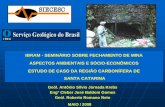 IBRAM - SEMINÁRIO SOBRE FECHAMENTO DE MINA …ibram.org.br/sites/700/784/00001538.pdf · ibram - seminÁrio sobre fechamento de mina aspectos ambientais e sÓcio-econÔmicos estudo