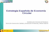 Estrategia Española de Economía Circular - une.org · de los planes autonómicos de gestión de residuos b) Competencias ejecutivas en las actividades de producción y gestión