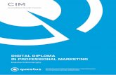 DIGITAL DIPLOMA IN PROFESSIONAL MARKETING‚-informacyjny.pdf · content & community management, optymalizację konwersji i jej wzrost, model marketing attribution, rozwój kanałów