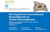 Moving from Conventional Roundabouts to Turbo-Roundabouts · new lane-based method reveals that only in very specific scenarios, that are uncommon in real-world networks, a turbo-roundabout