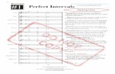 Teaching Hints - Sevier Band & Percussion · Teaching Hints: Perfect Intervals Exercise #1 For more exercises and arrangements go to ... buy a longer bocal such as a #3. Alto & Bari