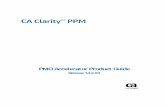 PMO Accelerator Product Guide - CA Technologies Clarity PPM 14 2 00 On Demand... · 14 PMO Accelerator Product Guide Document Review The Document Review process manages the review