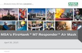 MSA FireHawk M7 Responder Air Mask - National- /media/Files/Activity Files...  MSA FireHawk M7 Responder