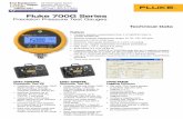 Fluke 700G Precision Pressure Test Gauges · • 10 inH20, 1, 15, 30 psi: any clean dry non-corrosive gas • 100, 300, 500, 1000 psi: any liquids or gases compatible with 316 stainless