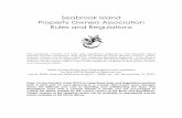 Seabrook Island Property Owners Association Rules and ... · Seabrook Island Property Owners Association Rules and Regulations This handbook contains the rules and regulations adopted