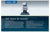 MASTER THE LEAK – BLOWBY MEASUREMENT ON THE …Meter_E... · The AVL BLOW BY METER 442S is used for the continuous measurement and monitoring of blowby gases which escapes via gaps