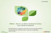 PMAS - Pense no Meio Ambiente Sirtecsirtec.com.br/wp-content/uploads/2018/05/PMAS-Maio2018.compressed.pdf · - Separar em casa o lixo orgânico do lixo reciclável. Este último deve