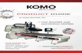 BY KOMO MACHINE, INC.komo.com/wp-content/uploads/2017/02/2016_KOMO-Product-Guide_FINAL... · BY KOMO MACHINE, INC. PRODUCT GUIDE KOMO MACHINE, INC. One Komo Drive Lakewood, NJ 08701