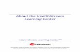 About the HealthStream Learning Center - UAB - The … · 2017-11-10 · About the HealthStream Learning Center Logging out of the HLC Updated: August 2011 11 . Logging out of the
