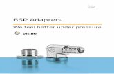 BSP Adapters - Hydrauliek Direct · 39 Sedi e ﬁ lettature NPT / Thread coupling – NPT / Unions ﬁ letees – NPT / Einschraubgewinde Feingewinde - NPT / Rosca - NPT 40 Temperature