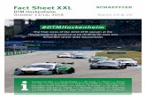 Fact Sheet XXL - schaeffler.com · Fact Sheet XXL DTM Hockenheim October 13/14, 2018 Races 19 & 20 #DTMHockenheim The final races of the 2018 DTM season at the