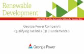 Georgia Power Company’s Qualifying Facilities (QF ... · Purchase Requirements •PURPA requires electric utilities to purchase the electric energy and capacity made available by