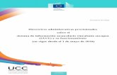 Directrices administrativas provisionales sobre el sistema ... · Glosario de términos y abreviaturas relacionadas con el sistema IAVE AD Acto delegado (Reglamento Delegado (UE)
