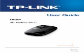 M5250 3G Mobile Wi-Fi - TP-Link · downwards and inwards, and then fit it in its slot. Finally ...