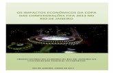 OS IMPACTOS ECONÔMICOS DA COPA DAS … · O14 Observatório do Turismo do Rio de Janeiro Os Impactos Econômicos da Copa das Confederações FIFA 2013 no Rio de Janeiro / Observatório