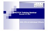 NWOTCA Training Seminar - bgohio.org · H.B. 5 Mandates 5-year NOL CF Net Operating Loss Carryforward (“NOL CF”) Requirements NOL CF Phase-ins Municipal Income Tax Net Operating