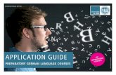 APPLICATION GUIDE - Universität zu Köln · ondaf b2 telc deutsch b2 ... university of cologne application guide preparatory german language courses 11