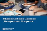 Stakeholder Issues Response Report - ICE · Stakeholder Issues Response Report. Stak 2015 2 Members of the academic community, ... with our stakeholders. This year, SEVP is on track