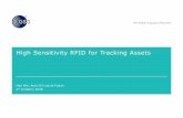 High Sensitivity RFID for Tracking Assets - GS1 · Hao Min, Auto-ID Lab at Fudan High Sensitivity RFID for Tracking Assets 4th October, 2016