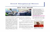Good Shepherd News · Good Shepherd News No. 185 March 2006 NO TO WAR Congregation of Our Lady of Charity of the Good Shepherd New Cardinal visits the Generalate