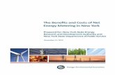 The enefits and osts of Net Energy Metering in New York · The enefits and osts of Net Energy Metering in New York Prepared for: New York State Energy Research and Development Authority