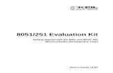 8051/251 Evaluation Kit · 8051/251 Evaluation Kit iii Preface This manual is an introduction to the Keil Software 8051 and MCS® 251 microcontroller software development tools.