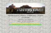 Antistasi Altis Official User Guide - Scarwin.de Manual v8.pdf · Antistasi Altis Official User Guide Work in Progress Rev7 (Feb 19 2016) By DeathTouchWilly Items highlighted in yellow