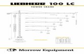 100 LC (6-pages) for pdf - CraneCrews.com · 100 LC 612 100 LC 621 100 LC 631 100 LC 641 ... 31.1m kg 3 000 3 000 3 000 3 000 3 000 3 000 3 000 3 000 3 000 2 840 2 530 2 350 107 ft