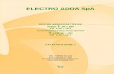 ELECTRO ADDA SpA - An.Ta. Srl · electro adda spa motori asincroni trifasi serie t 56 ÷ 160 kw 0.06 ÷ 18.5 asynchronous three-phase motors t line 56 ÷ 160 kw 0.06 ÷ 18.5 catalogo